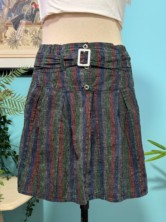 חצאית צבעונית מעניינת (S-M)