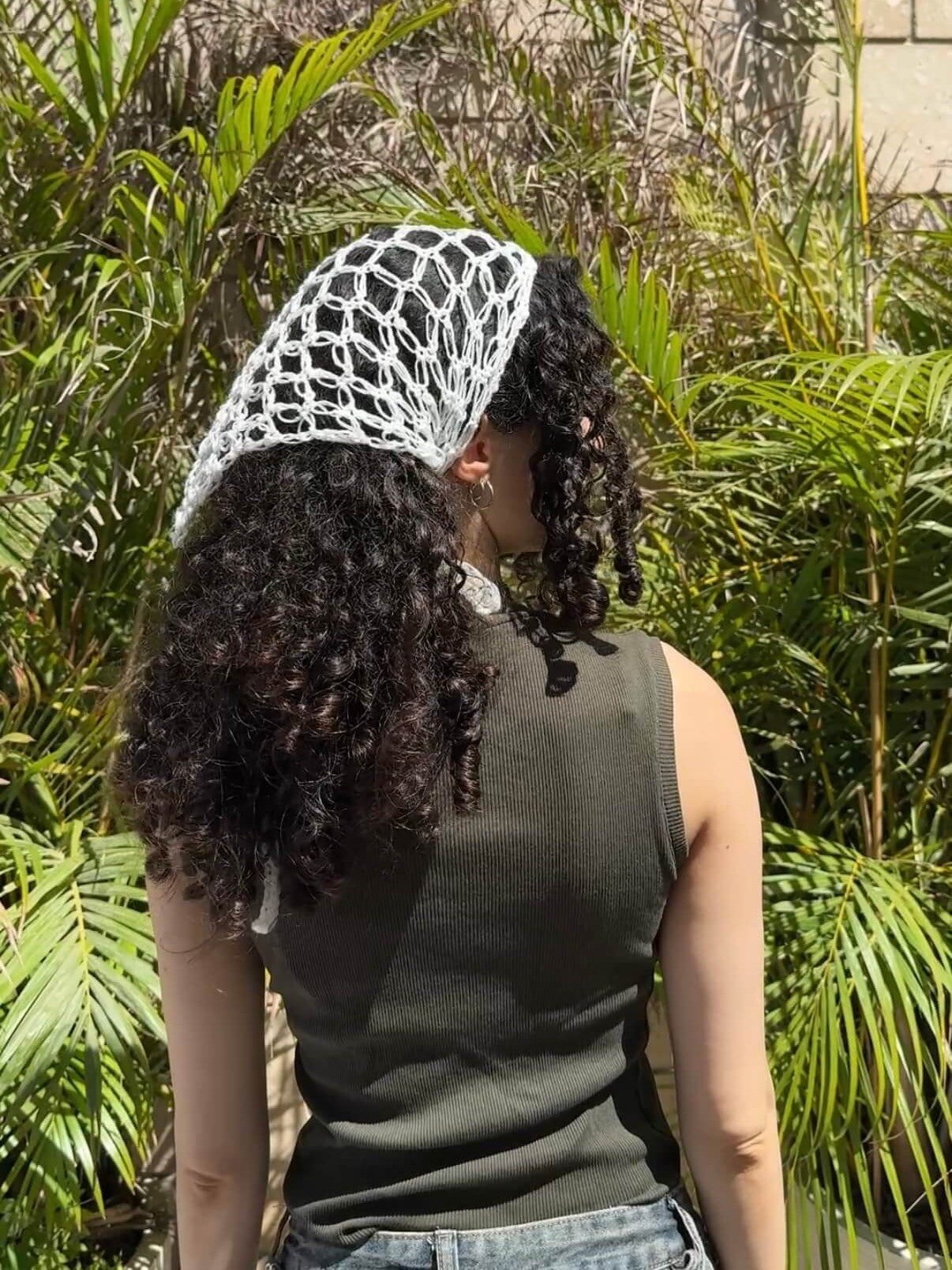 בנדנה קרושה לבנה - ממוחדש