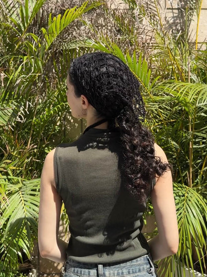 בנדנה קרושה שחורה - ממוחדש