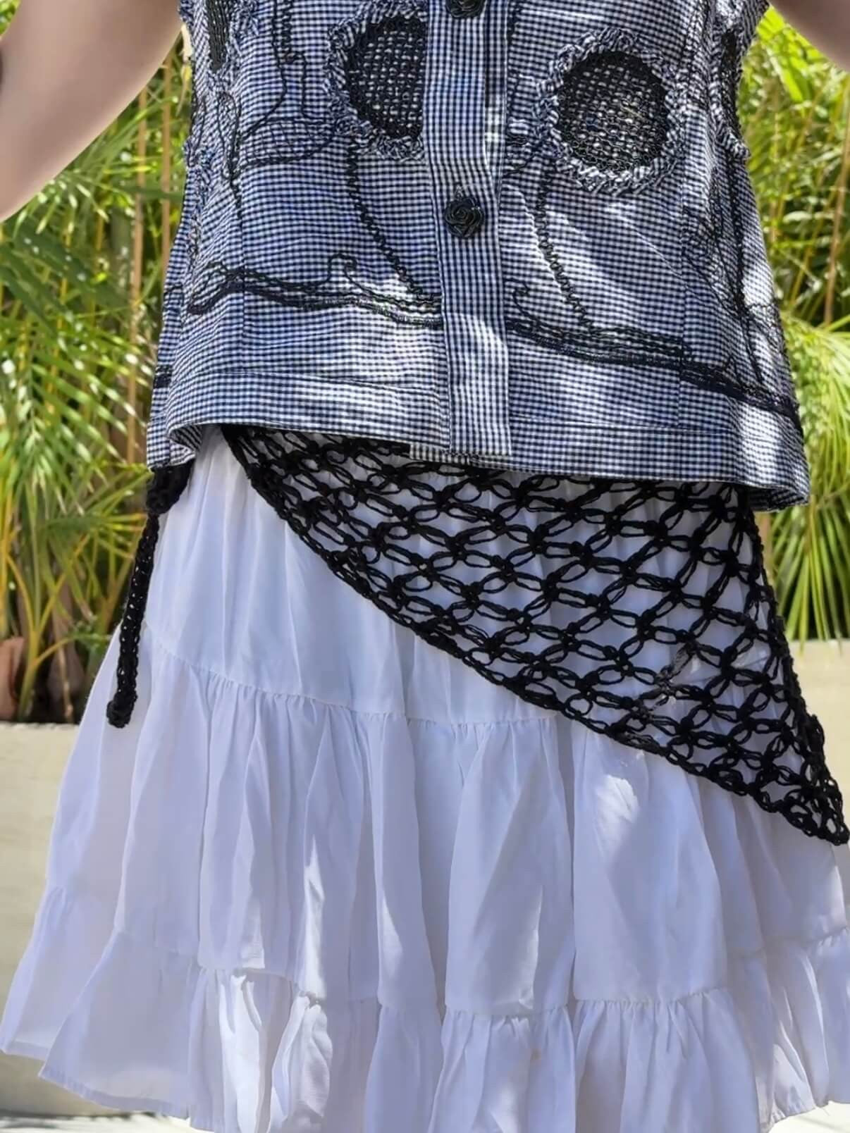 בנדנה קרושה שחורה - ממוחדש