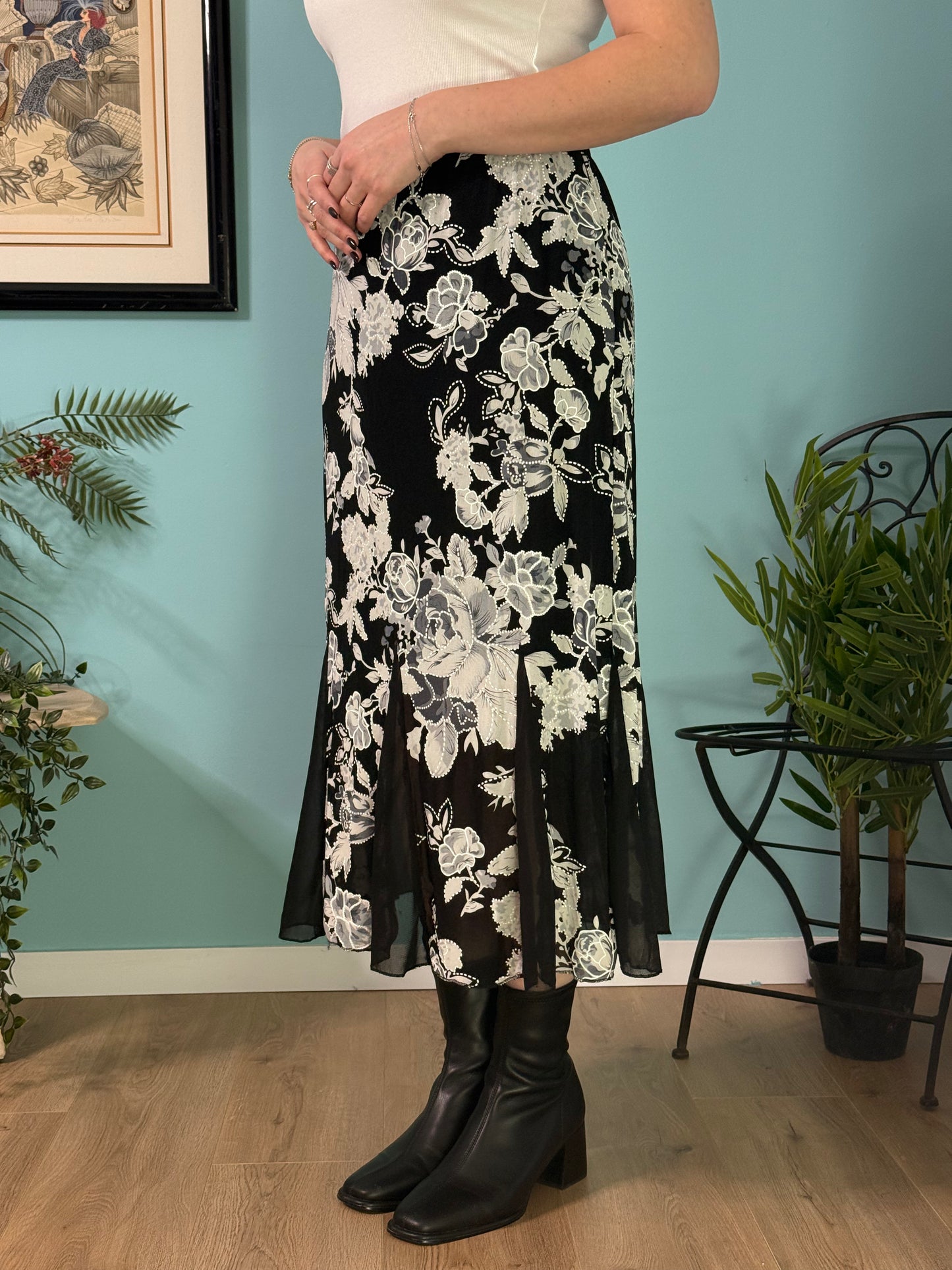 חצאית מקסי דרמטית (M-XL)