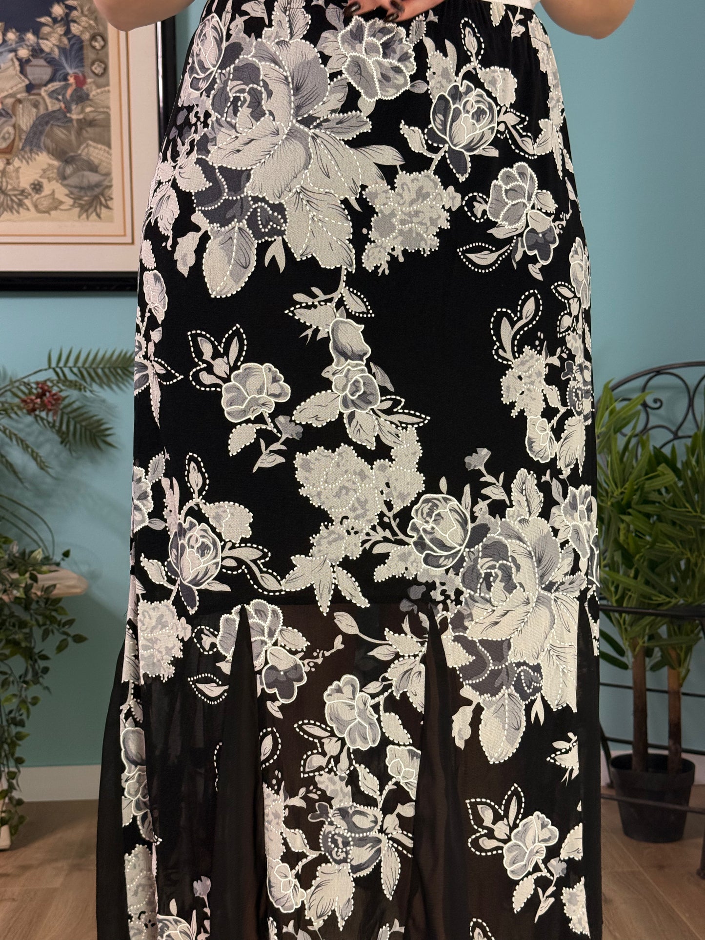 חצאית מקסי דרמטית (M-XL)