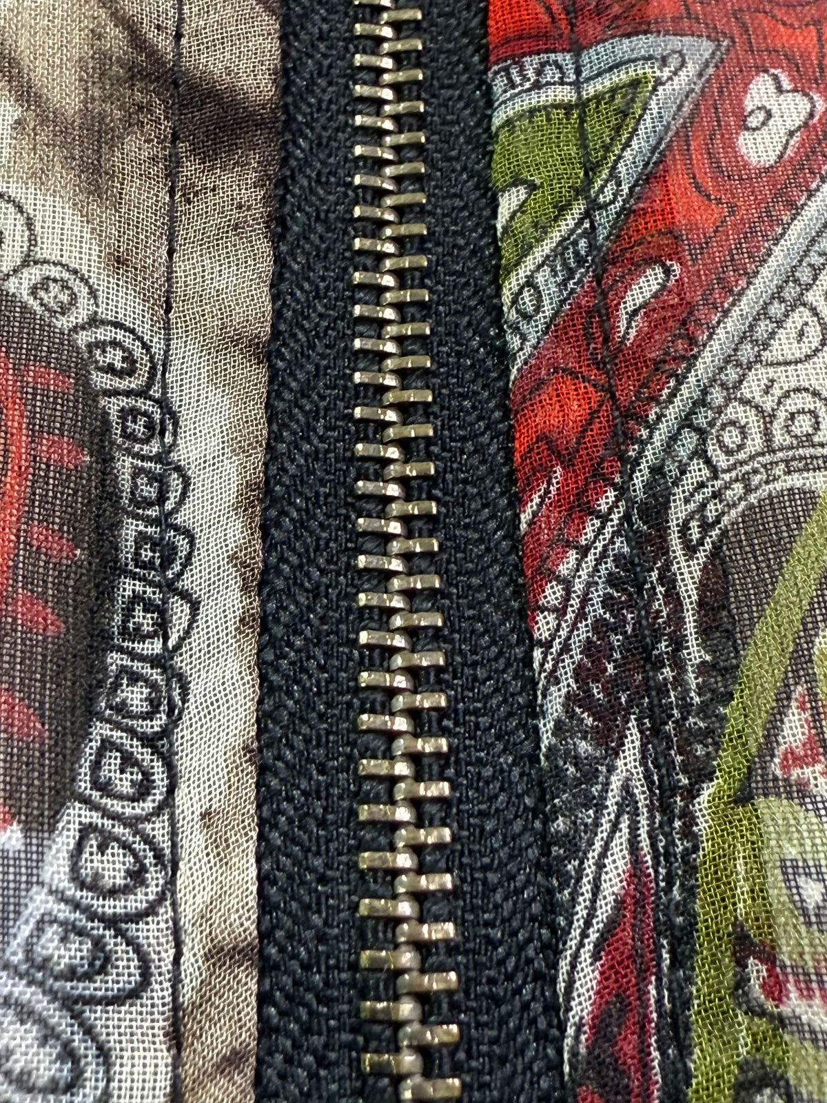 ז'קט צבעוני שקוף(M)