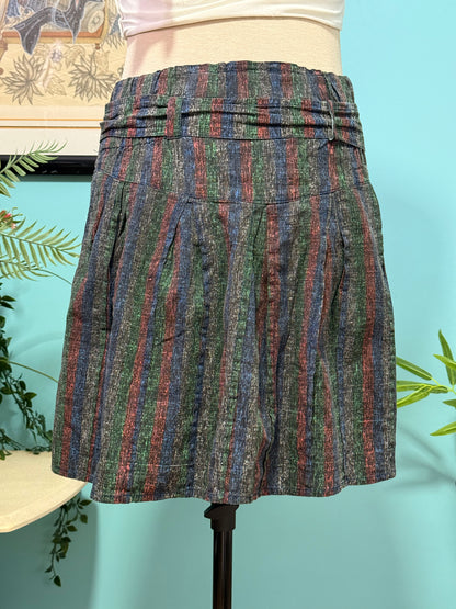 חצאית צבעונית מעניינת (S-M)