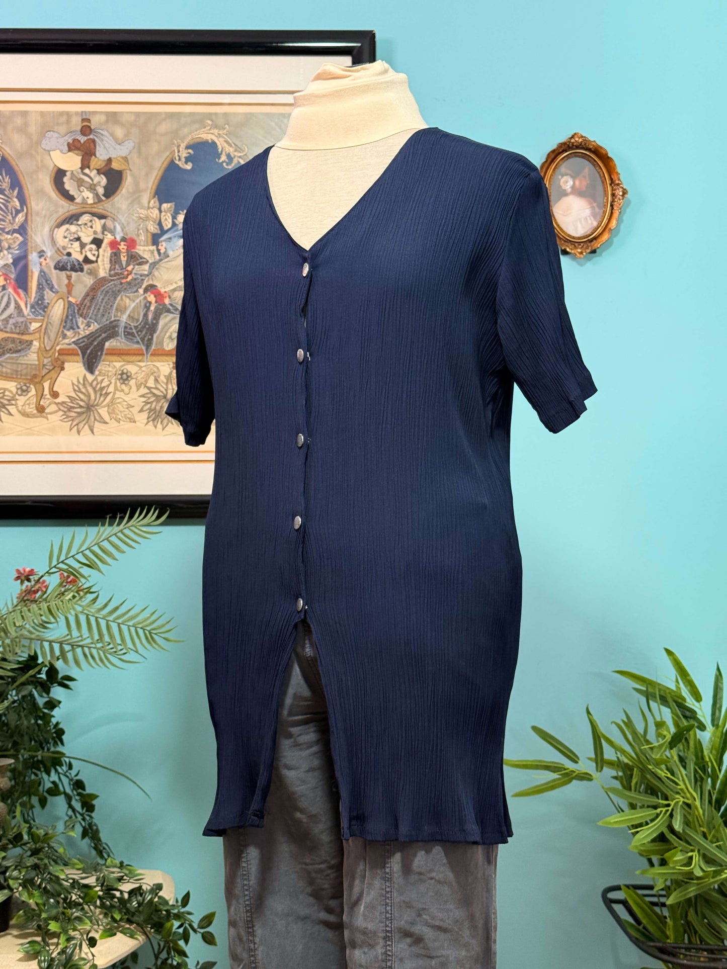 חולצה במרקם מיוחד (M-XL)