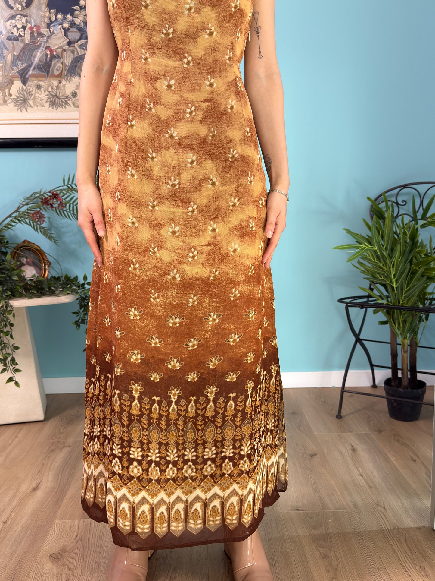 שמלת בוהו (S)